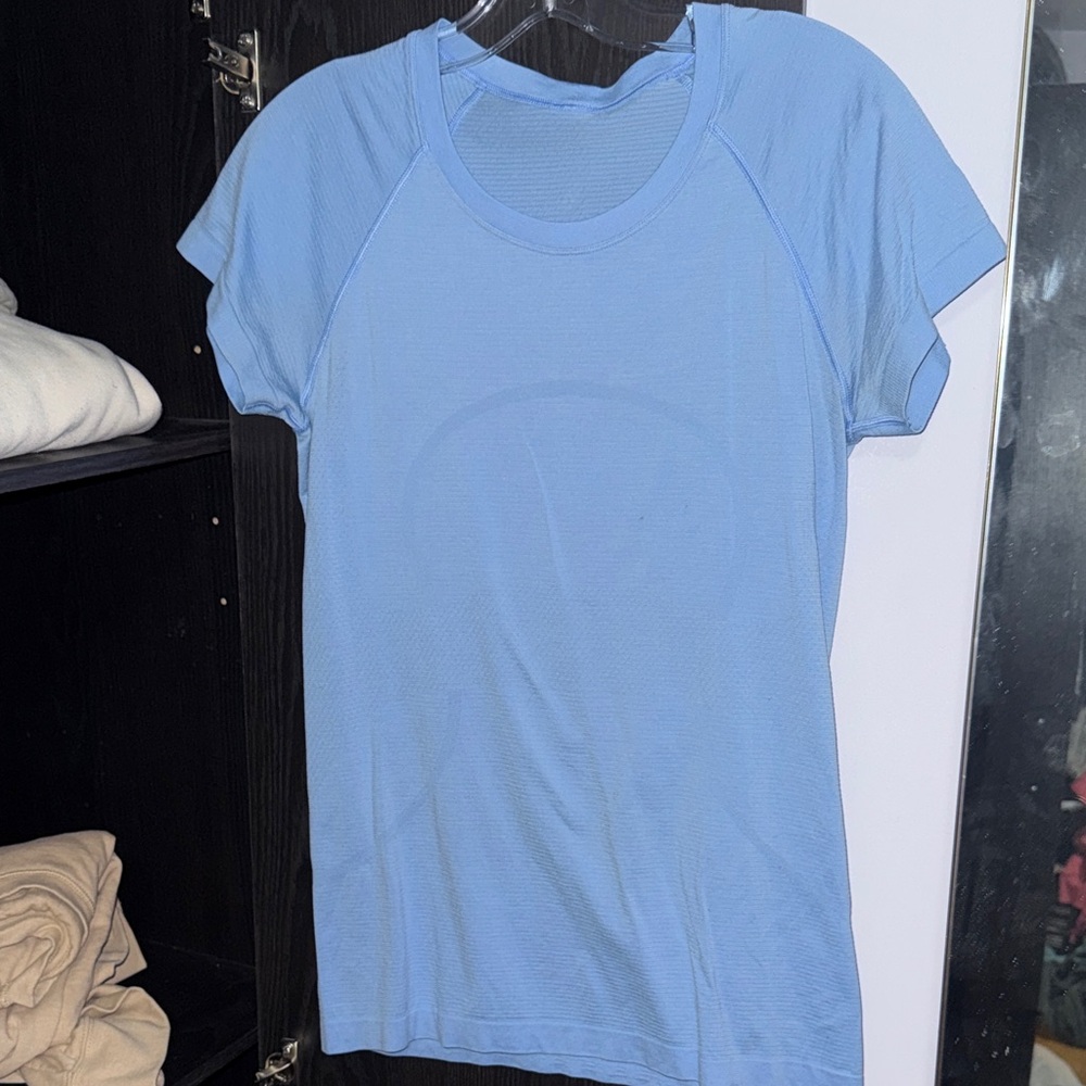 #65 LULULEMON 10Light Blue Women's Top